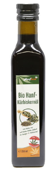 Hanf-Kürbiskernöl BIO 250ml